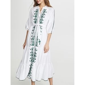 Tigerlily White Villaya Linen Maxi Dress - 2